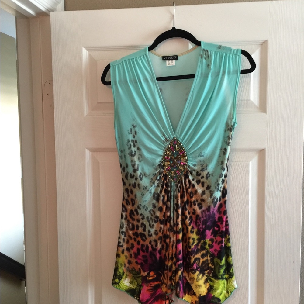 Sexy Venus Animal Print Top